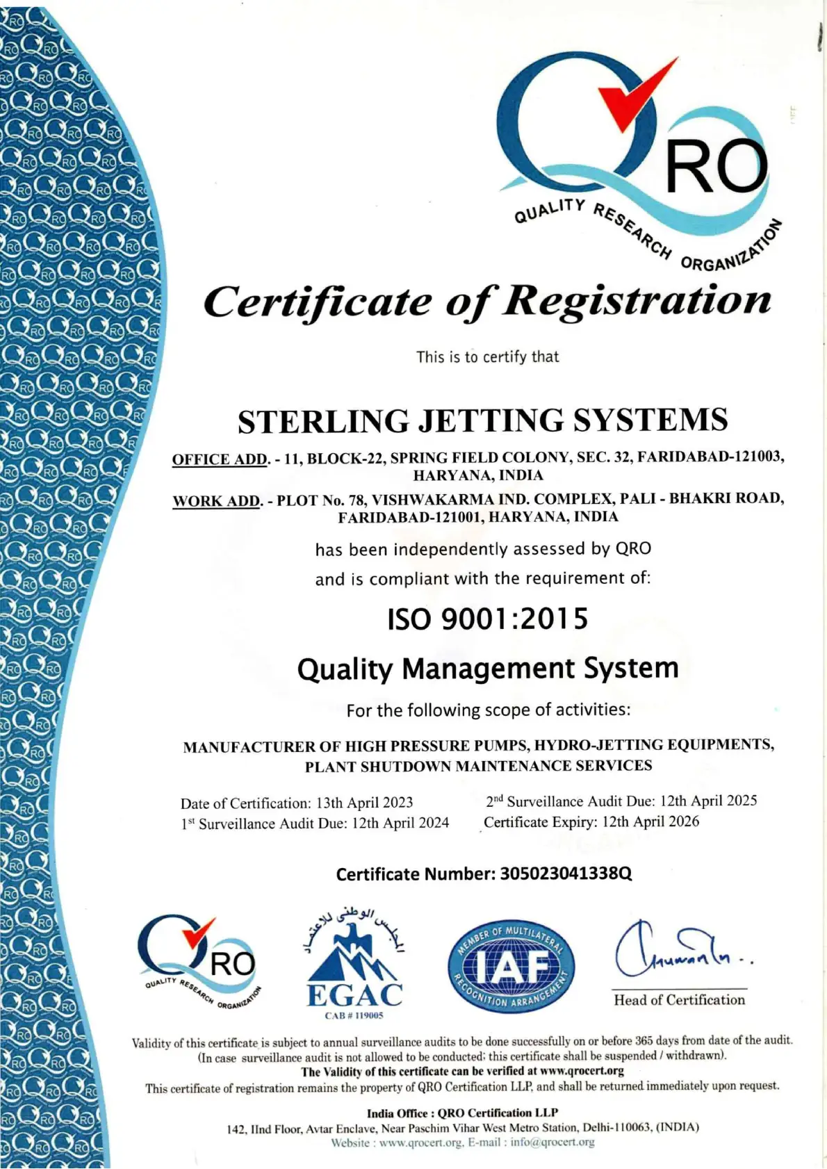Certificate 3